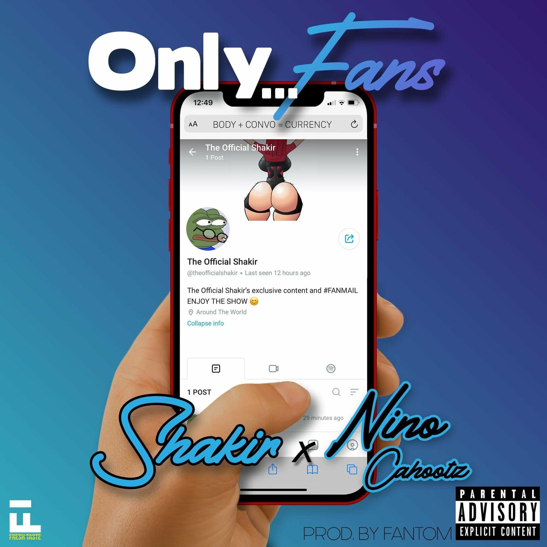 Shakir - OnlyFans (feat. Nino Cahootz): lyrics and songs | Deezer