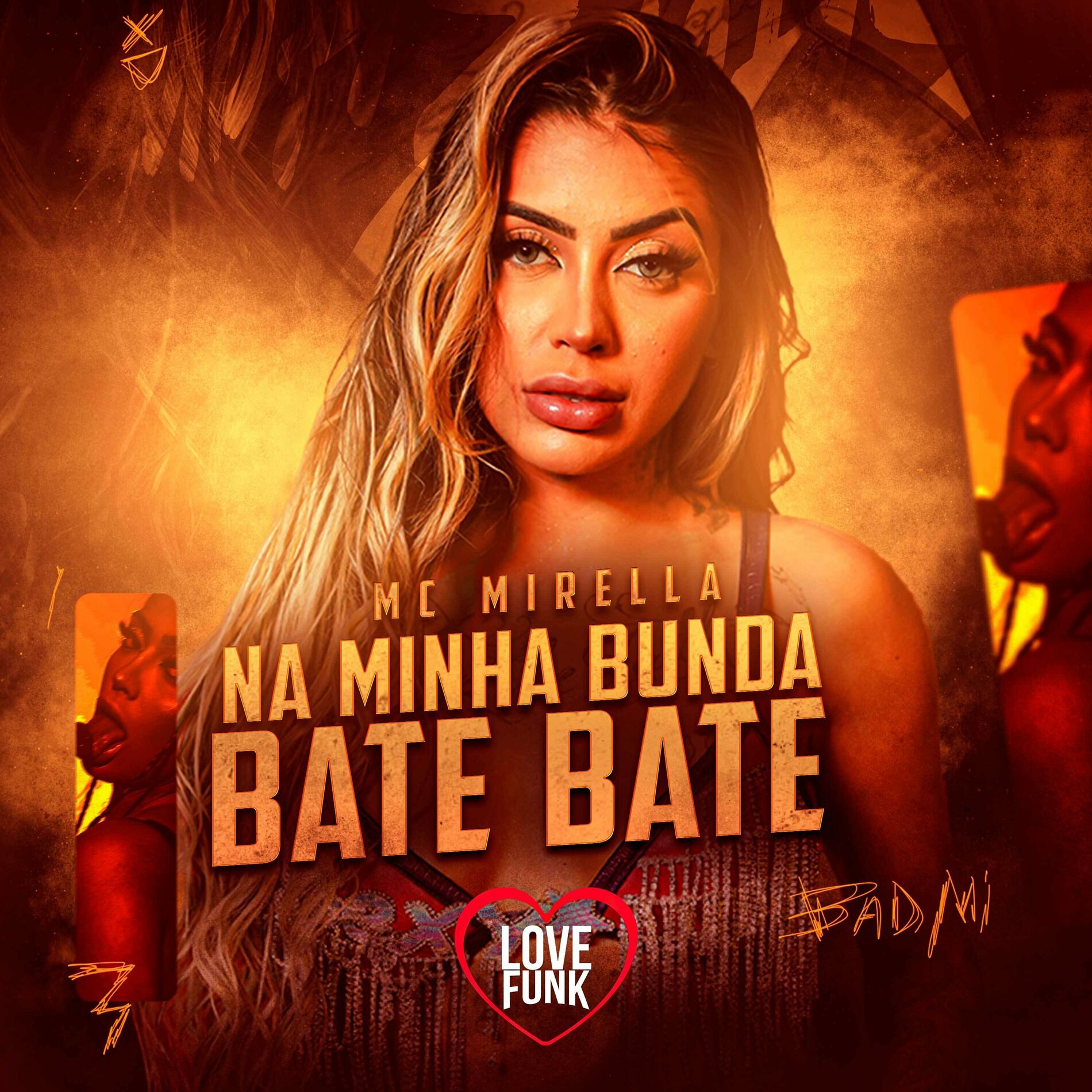 MC Mirella - Na Minha Bunda Bate Bate: lyrics and songs | Deezer