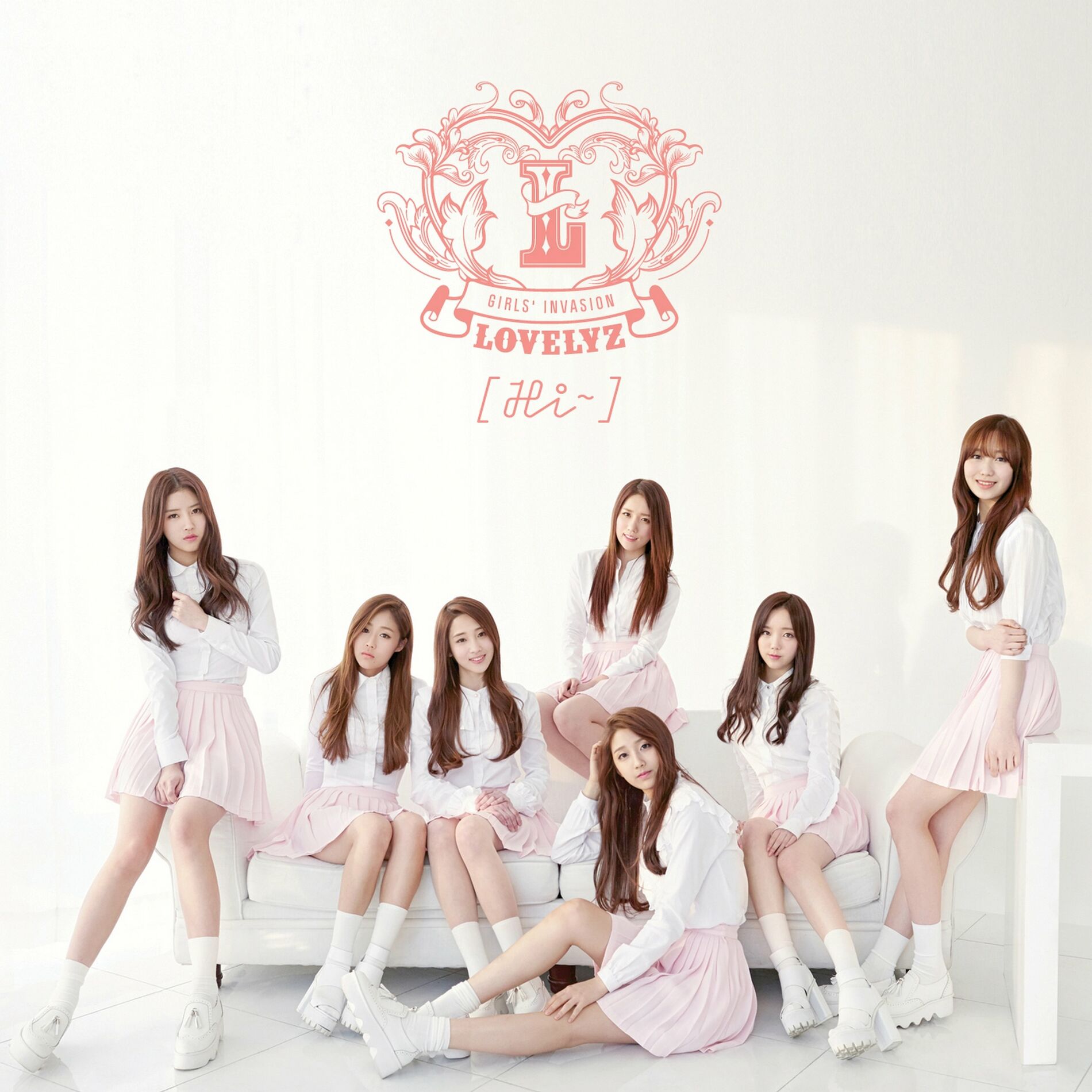 LOVELYZ (ラブリーズ)　4種類4枚ポスターセット　ロブリズ　K-POP　Repackage　Once upon a time
