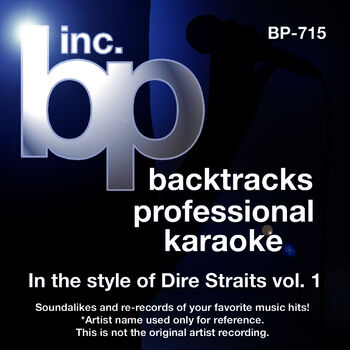 Backtrack Professional Karaoke Band So Far Away Karaoke Track Without Background Vocal In The Style Of Dire Straits Listen With Lyrics Deezer