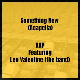 Album cover of Something New (Acapella)