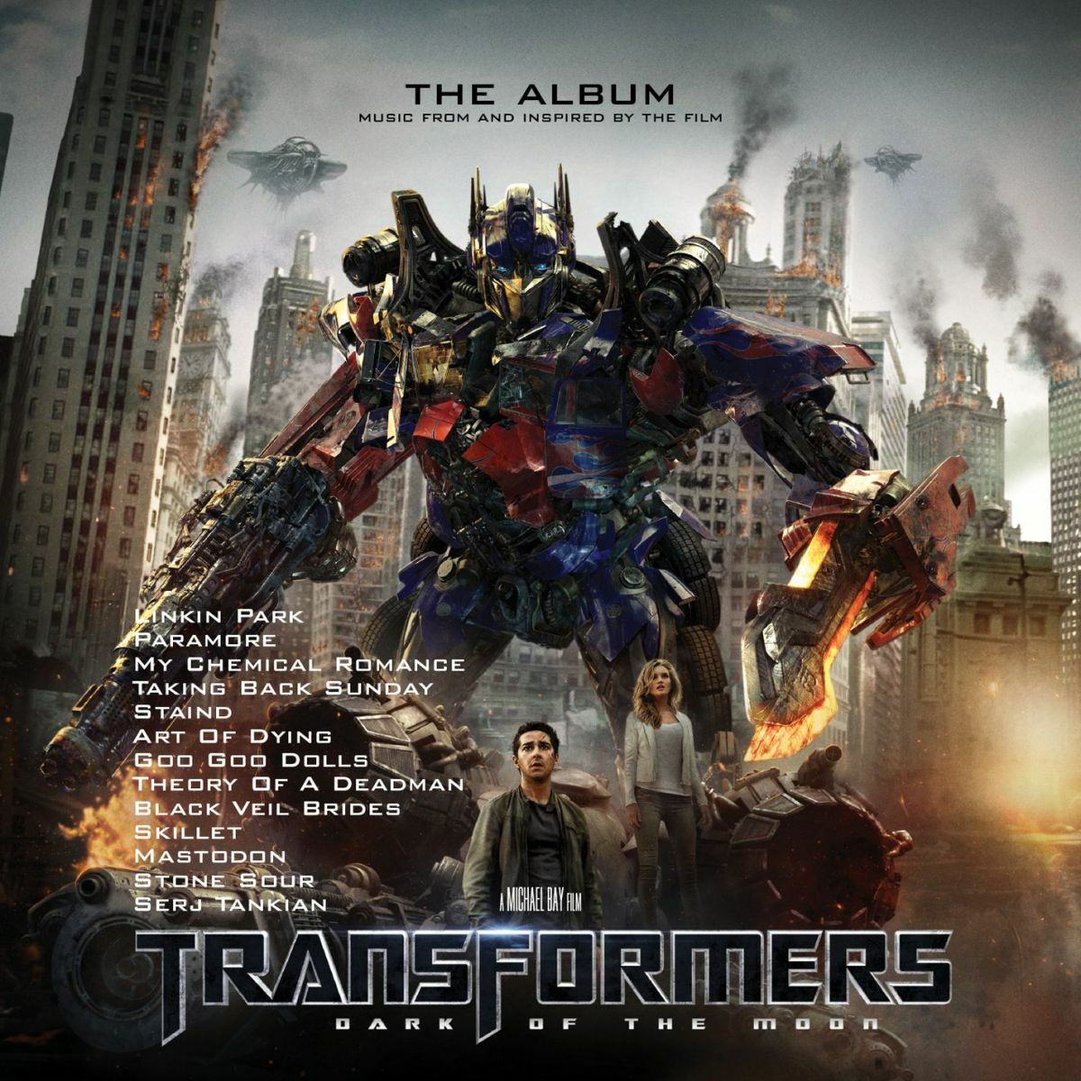 Разные исполнители - Transformers: Dark of the Moon - The Album (Deluxe  Version): тексты и песни | Deezer