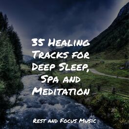 Album cover of 35 Healing Tracks for Deep Sleep, Spa and Meditation