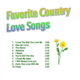 Album cover of Favorite Country Love Songs