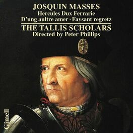 Album cover of Josquin Masses - Missa Hercules Dux Ferrarie, Missa D'ung aultre amer & Missa Faysant regretz