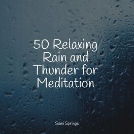 Album cover of 50 Relaxing Rain and Thunder for Meditation