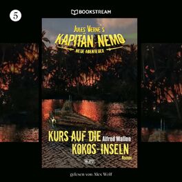 Album cover of Kurs auf die Kokos-Inseln - Jules Vernes Kapitän Nemo - Neue Abenteuer, Folge 5 (Ungekürzt)