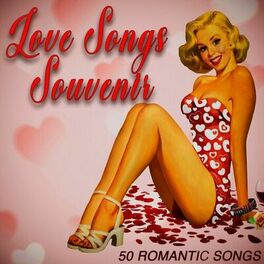Album cover of Love Songs Souvenir - 50 Romantic Songs (Album)