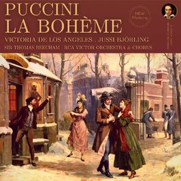 Album cover of Puccini: La Bohème by Sir Thomas Beecham