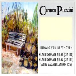 Album cover of Ludwig van Beethoven: Klaviersonate, Nr. 31, op. 110 - Klaviersonate, Nr. 32, op. 111 - Sechs Bagatellen, op. 126