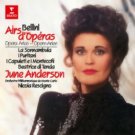 Album cover of Bellini: Opera Arias from La sonnambula, I puritani, I Capuleti e i Montecchi & Beatrice di Tenda