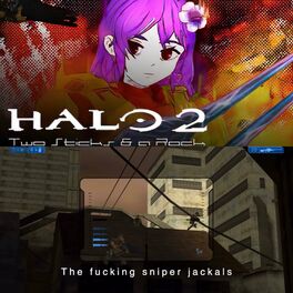 Album cover of Sewerslvt rants about sniper jackals from Halo 2 (feat. Sewerslvt & Hatsune Miku)