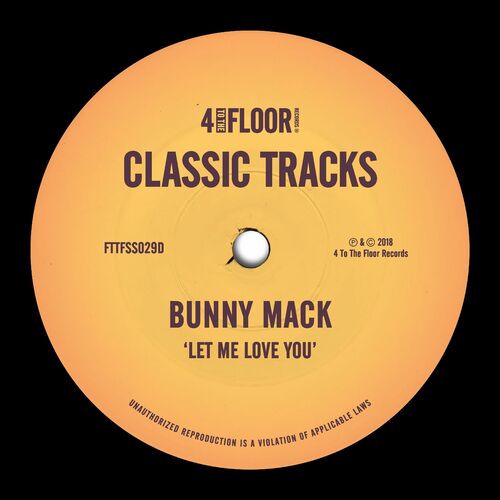 Bunny Mack - Let Me Love You (DJ Gregory Remix): listen with