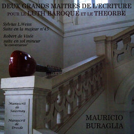 Album cover of Deux Grands Maitres de l'Ecriture pour le Luth Baroque et le Theorbe