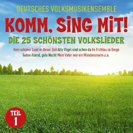 Album cover of Komm sing mit! Die 25 schönsten Volkslieder, Teil 1