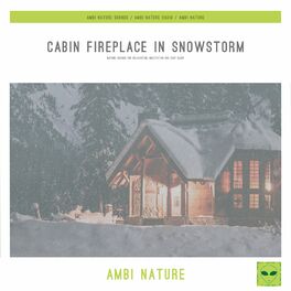 Album cover of Cabin Fireplace in Snowstorm (Nature Sounds for Relaxation, Meditation and Deep Sleep)