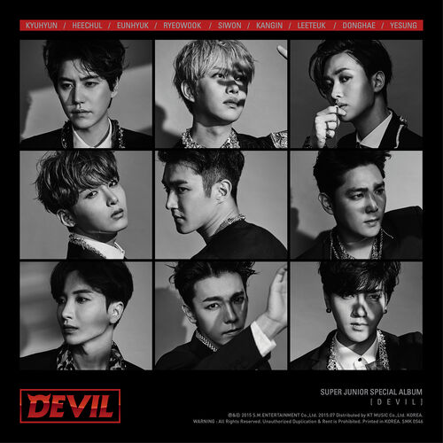 SUPER JUNIOR - DEVIL - SUPER JUNIOR SPECIAL ALBUM: lyrics and