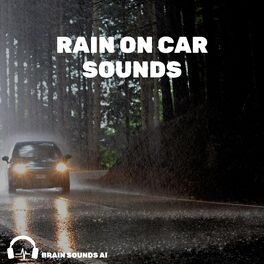Album cover of Rain on Car Sounds