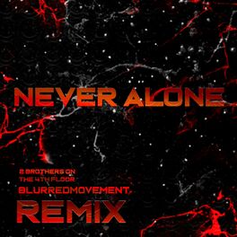 Album cover of Never Alone (Blurredmovement Remix)