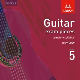 Album cover of Guitar Exam Pieces from 2009, ABRSM Grade 5