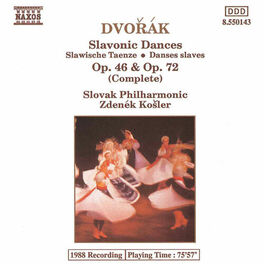 Album cover of Dvorak: Slavonic Dances, Opp. 46 and 72
