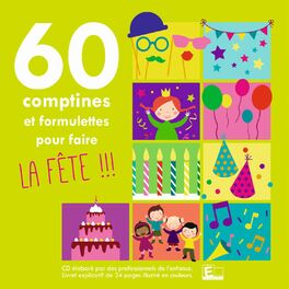 Album cover of 60 Comptines et formulettes pour faire la fête