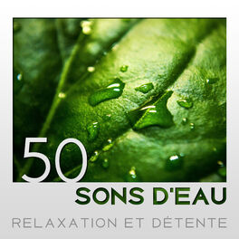 Album cover of 50 Sons d'eau - Relaxation et détente, Calme vagues de l'océan, Pluie rafraîchissante, Rivière, Ruisseau dans la forêt, Jardin, Fo