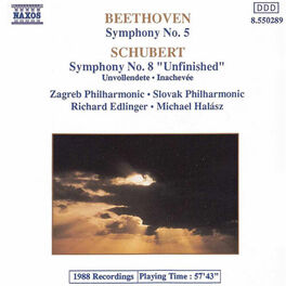 Album cover of Beethoven: Symphony No. 5 / Schubert: Symphony No. 8