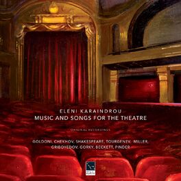 Album cover of Music and Songs for the Theatre (Goldoni, Chekhov, Shakespeare, Turgenev, Miller, Griboyedov, Gorky, Beckett, Pinder)