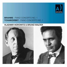 Album cover of Vladimir Horowitz and Bruno Walter two legendary live concertos