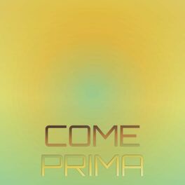 Album cover of Come Prima