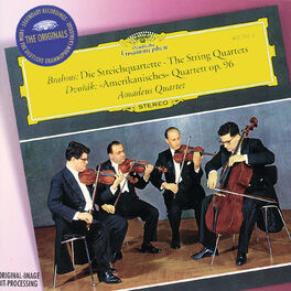 Album cover of Brahms: The String Quartets / Dvorak: 