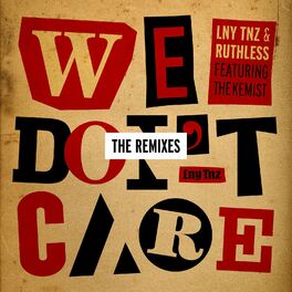 Album cover of We Don't Care (The Remixes)