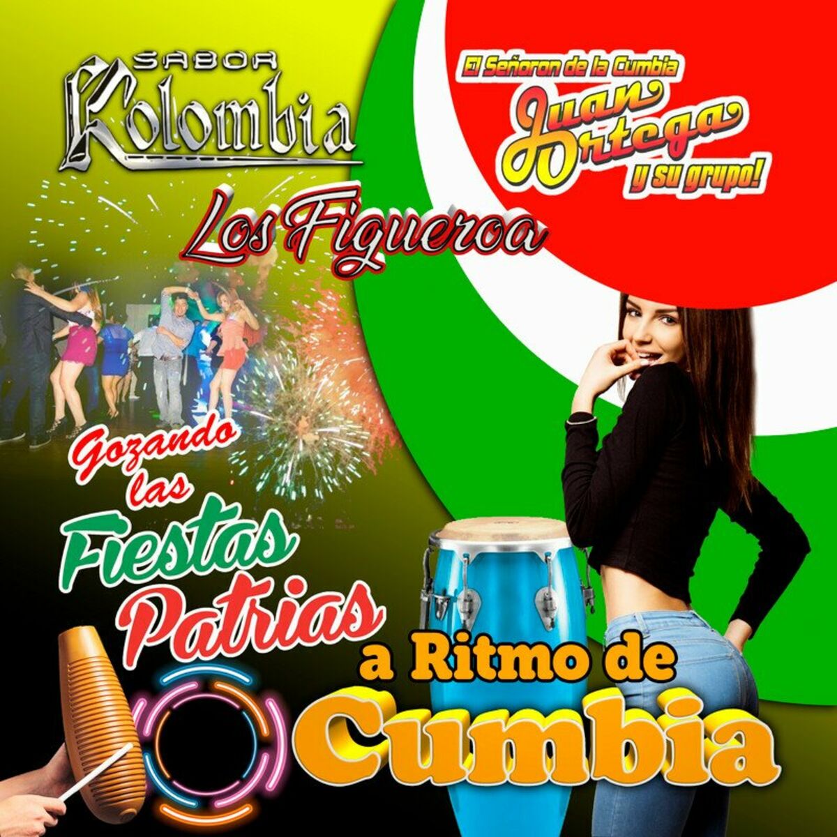 Sabor Kolombia - Gozando Las Fiestas Patrias a Ritmo De Cumbia: тексты и  песни | Deezer