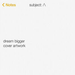 Album picture of Dream Bigger (Instrumental)