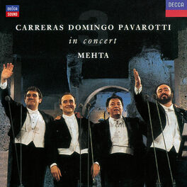 Album cover of Carreras Domingo Pavarotti in Concert