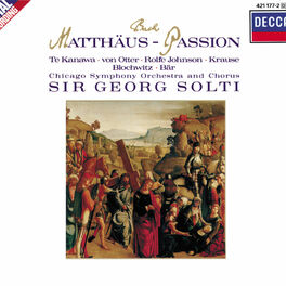 Album cover of Bach, J.S.: St. Matthew Passion BWV 244