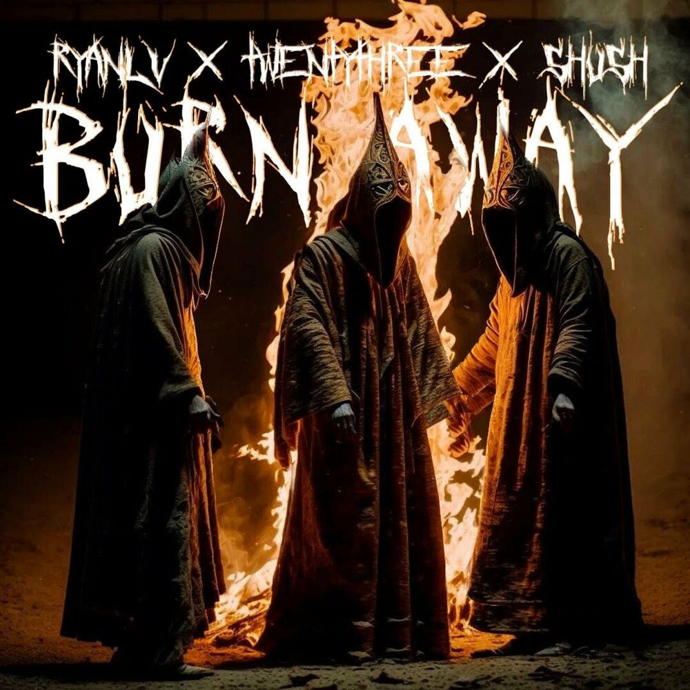 Burns away