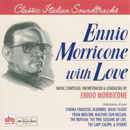 Album cover of Morricone With Love - Selections From Cinema Paradiso, Machine Gun Mccain, Bluebird & Other Morricone Scores