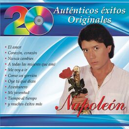 Album cover of 20 Auténticos Éxitos Originales - Napoleón