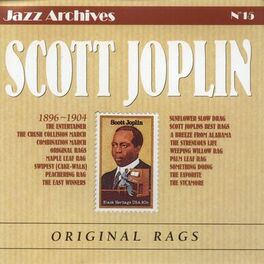 Album cover of Scott Joplin's Original Rags (Jazz Archives No. 15)