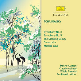 Album cover of Tchaikovsky: Symphonies 3 & 5 / The Sleeping Beauty / Swan Lake / Marche Slave