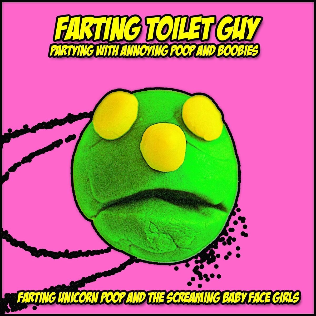 Farting Toilet Guy Partying with Annoying Poop and Boobies - Death Metal  Nursery Rhyme (Bouncing Boobies Squeezing Song): listen with lyrics | Deezer