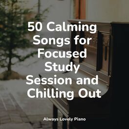 Album cover of 50 Calming Songs for Focused Study Session and Chilling Out