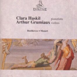 Album cover of Clara Haskil, piano ● Arthur Grumiaux, violin : Beethoven ● Mozart