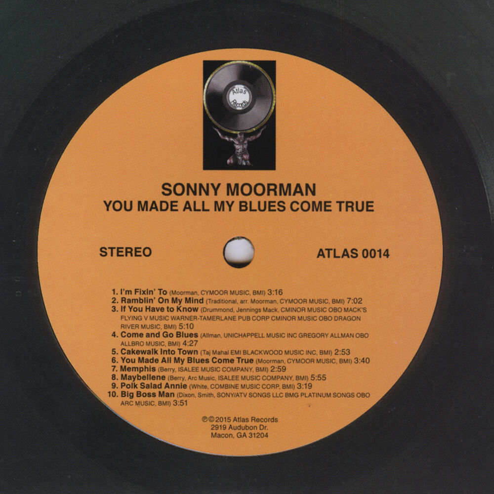 Sonny blues. Sonny Moorman.