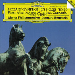 Album cover of Mozart: Symphonies Nos.25 & 29 / Clarinet Concerto