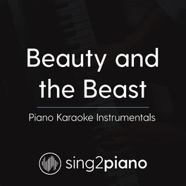 Album cover of Beauty and the Beast (Piano Karaoke Instrumentals)
