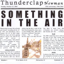 Album cover of Something In The Air