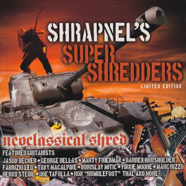 Album cover of Shrapnel's Super Shredders: Neoclassical Shred